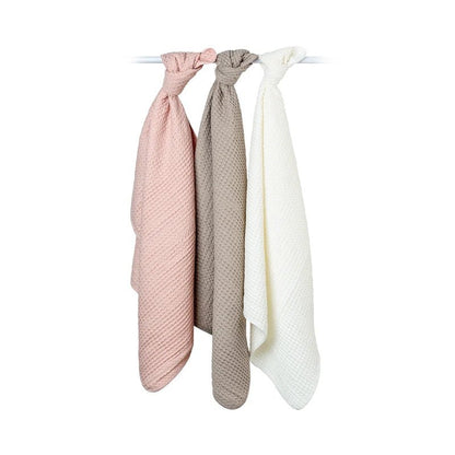 Soft Cotton Waffle Weave Baby Blanket