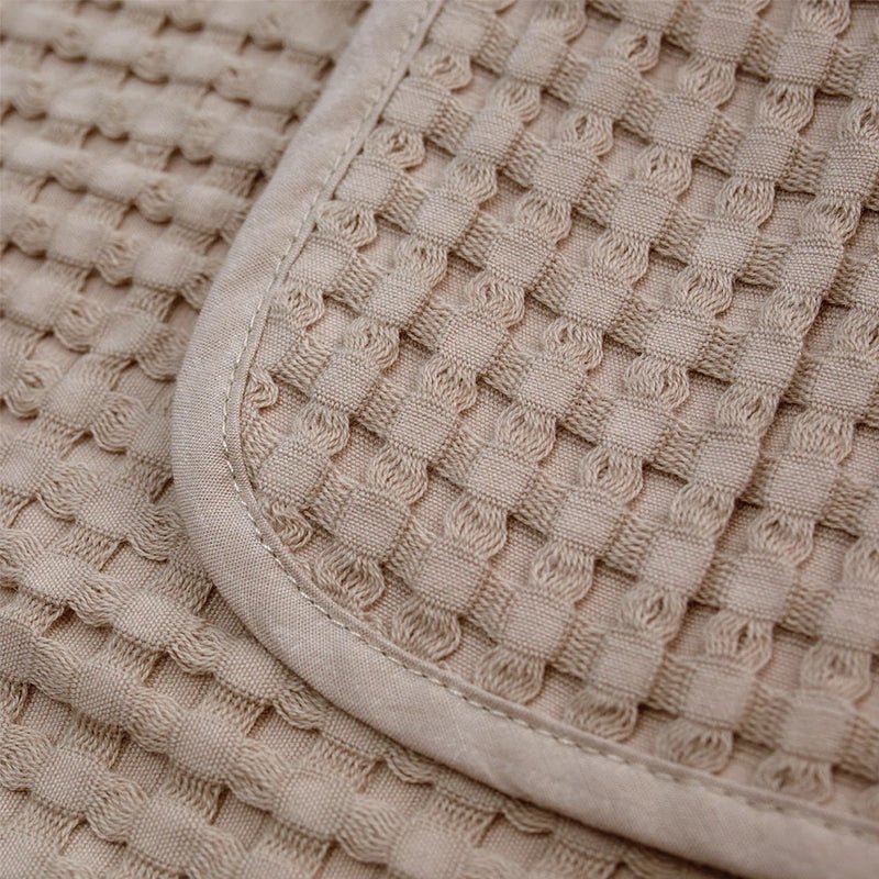 Soft Cotton Waffle Weave Baby Blanket