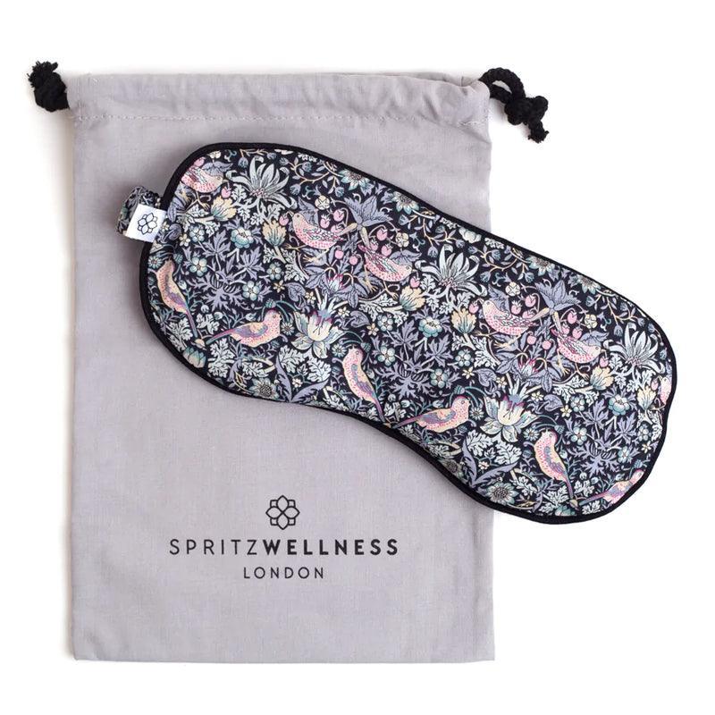 Luxury Aromatherapy Bird Print Eye Mask - Waha Lifestyle