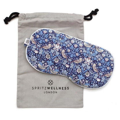 Luxury Aromatherapy Bird Print Eye Mask - Waha Lifestyle