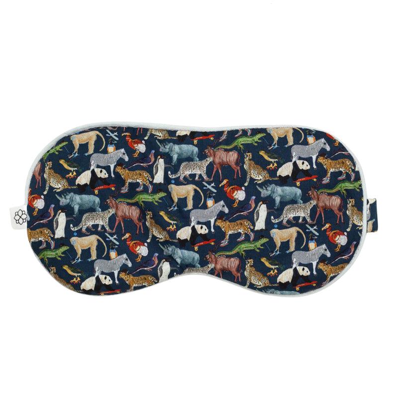 Luxury Aromatherapy Bird Print Eye Mask - Waha Lifestyle