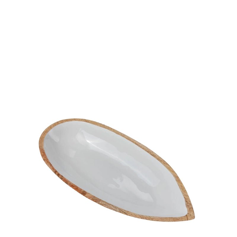 Madras Wooden Oval Dish - Waha Lifestyle