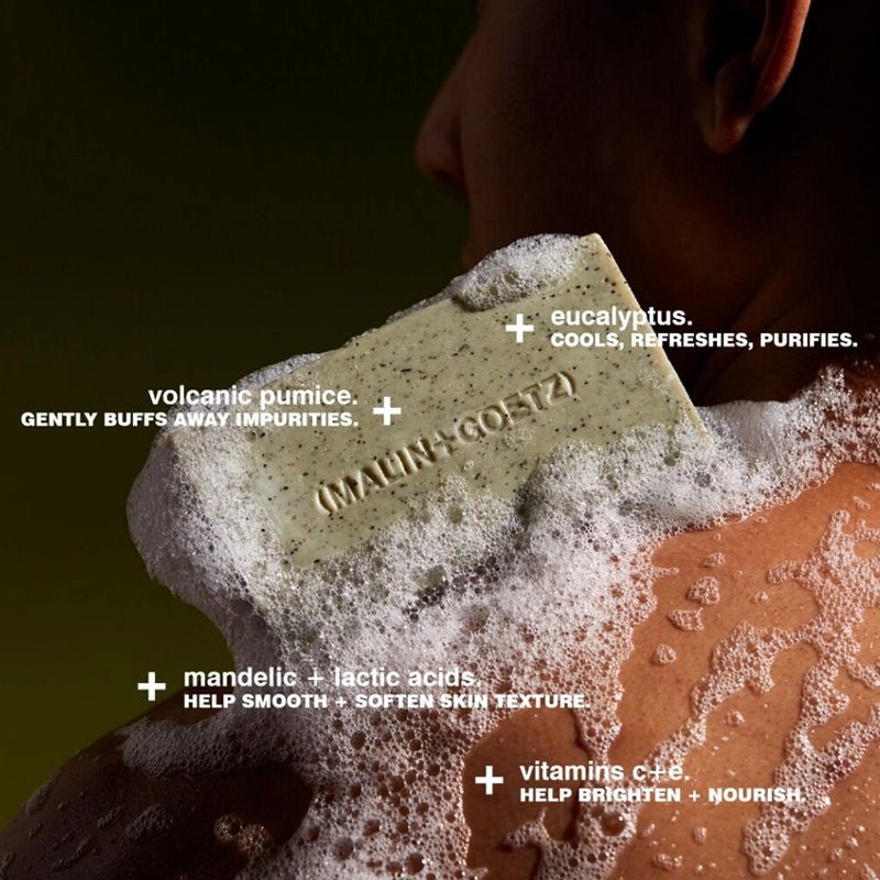 Mandelic Acid Exfoliating Soap Bar (Eucalyptus) - 140g