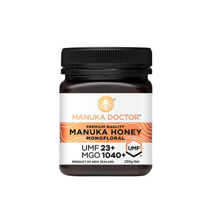 MANUKA DOCTOR New Zealand Manuka Honey Monofloral UMF+23 - 250g - Waha Lifestyle - Kuwait