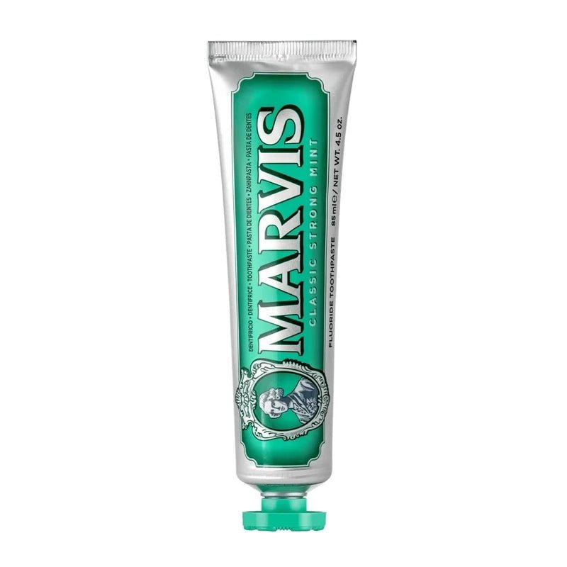 Classic Strong Mint Fluoride Toothpaste for Fresh Breath - 85ml