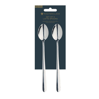 Master Class Stainless Steel Latte Spoons Set - 4pcs - Waha Lifestyle