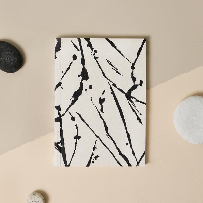 Matere Layflat Abstract Markings A5 Notebook - Waha Lifestyle