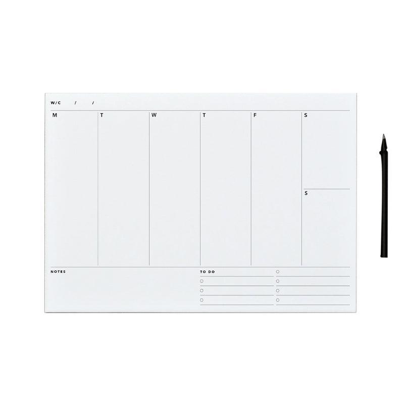 Matere Weekly Planner A4 Desk Pad - Waha Lifestyle