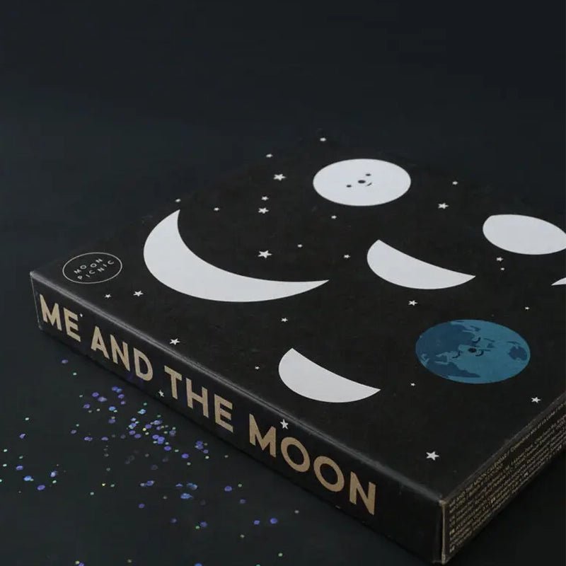 Me &amp; The Moon - Moon Phase Wooden Calendar - Waha Lifestyle