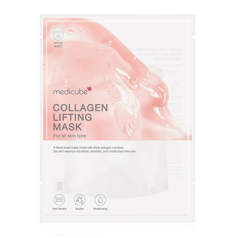 MEDICUBE Collagen Lifting Mask for Fine Lines &amp; Wrinkles - 27g in Kuwait - Waha Lifestyle
