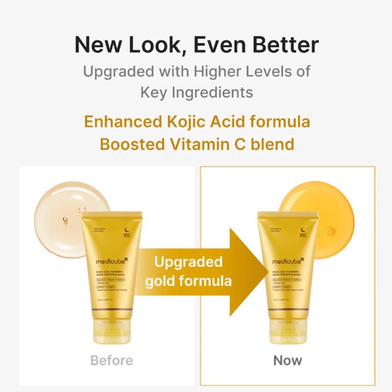 Kojic Acid &amp; Turmeric Brightening Overnight Wrapping Mask - 75ml