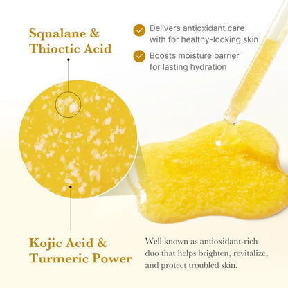 Kojic Acid Turmeric Niacinamide Glow &amp; Brightening Serum - 30ml