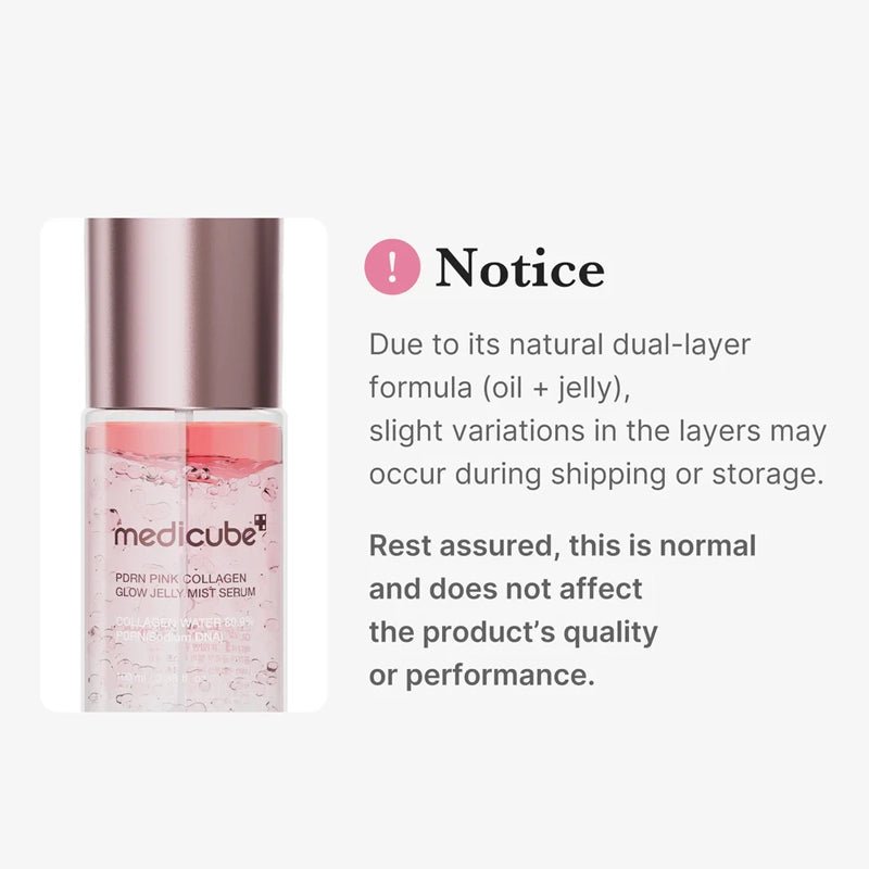 PDRN Pink Collagen Glow Jelly Mist Serum - 100ml