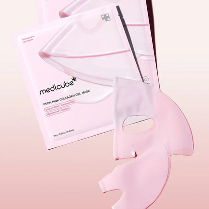 PDRN Pink Collagen Jelly Gel Mask for Hydration, Firming &amp; Glow - 28g