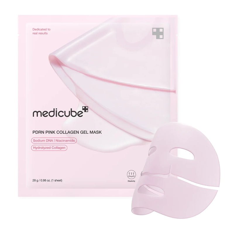 PDRN Pink Collagen Jelly Gel Mask for Hydration, Firming &amp; Glow - 28g