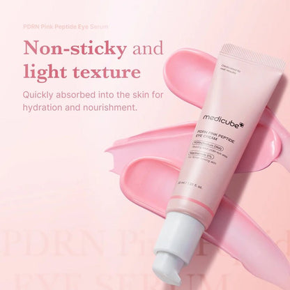 PDRN Pink Peptide Eye Cream for Dark Circles &amp; Wrinkle Care - 30ml