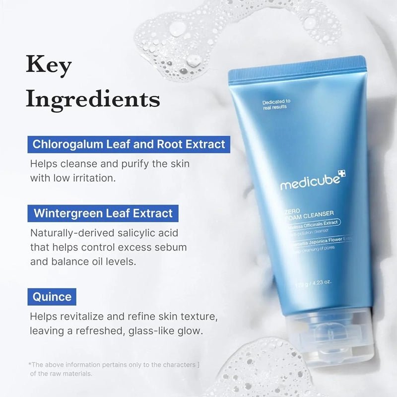 Zero Foam Daily Pore Care Facial Cleanser - 120ml