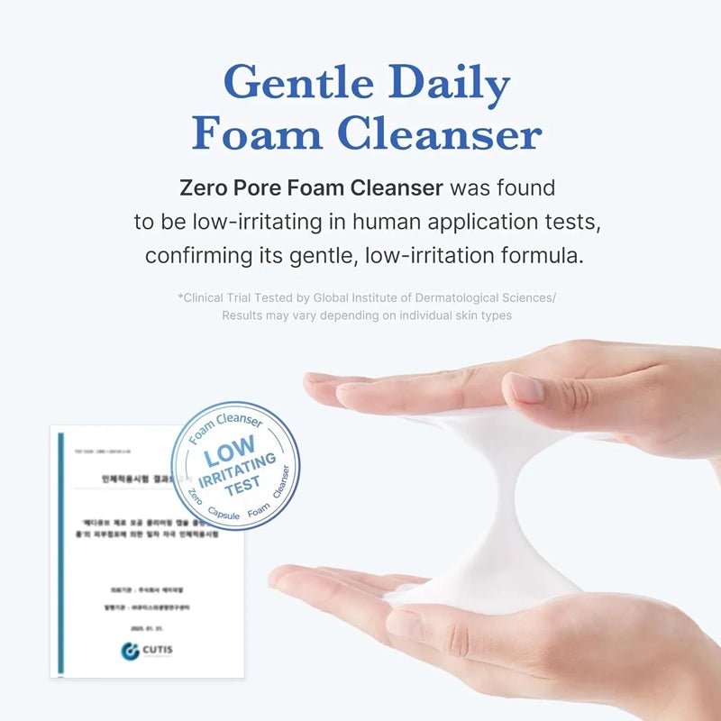 Zero Foam Daily Pore Care Facial Cleanser - 120ml