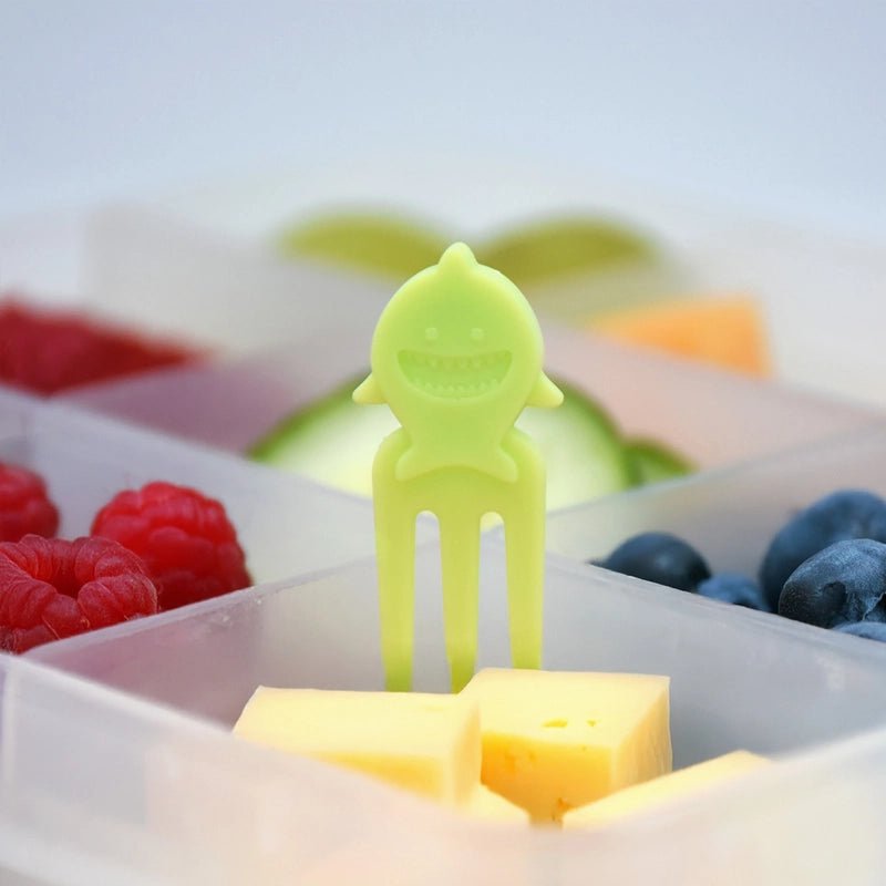 Reusable Food Picks with Animal Designs - Set of 6