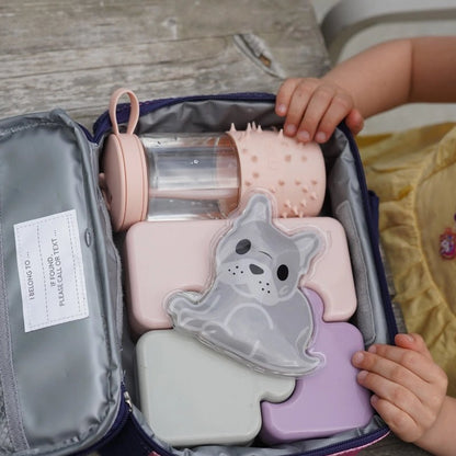 Reusable Gel Ice Packs for Kids Lunch Boxes &amp; Bags - 2pcs