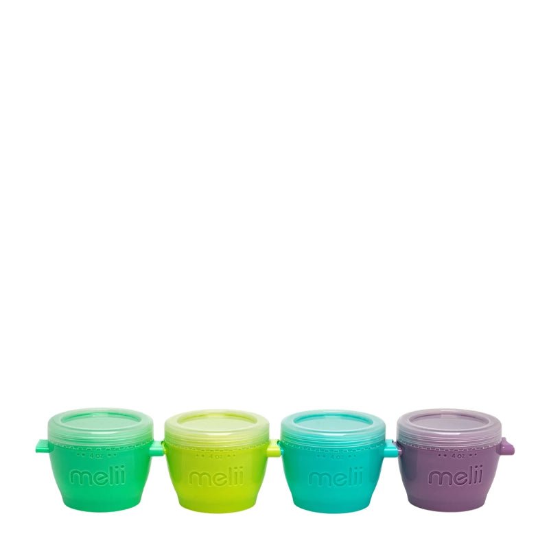Snap &amp; Go Pods Baby Food Freezer Containers – Set of 4