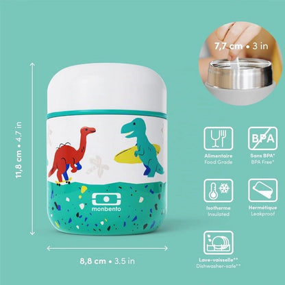 MB Capsule Kids Insulated Stainless Steel Food Container – 280ml