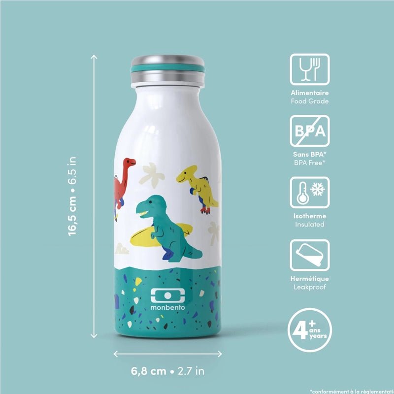 MB Cooly Stainless Steel Kids Insulated Water Bottle - 350ml