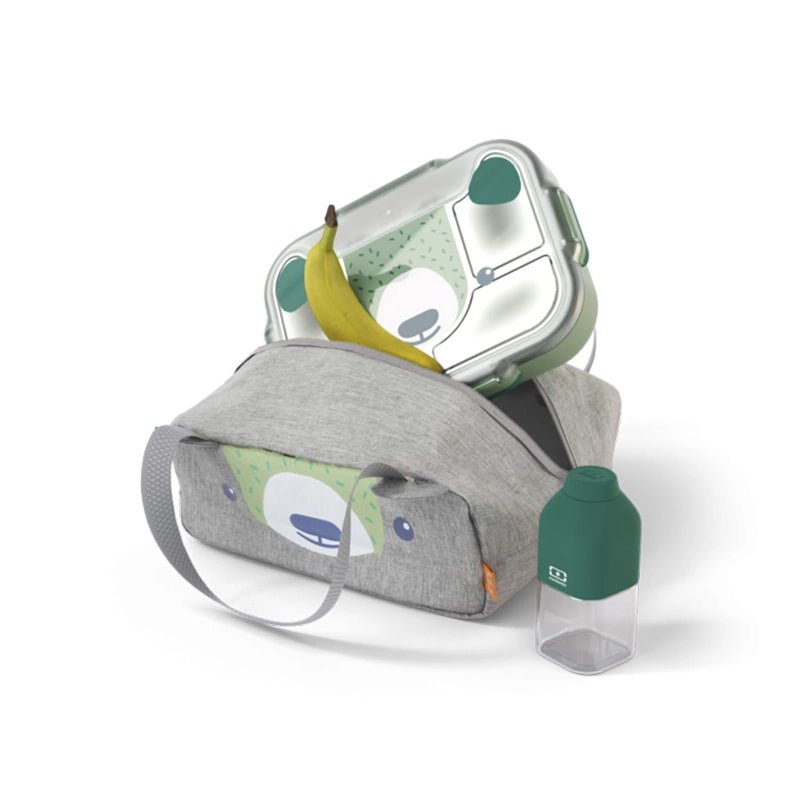 Wonder Travel Insulated Lunch Bag for Kids – Green Bear