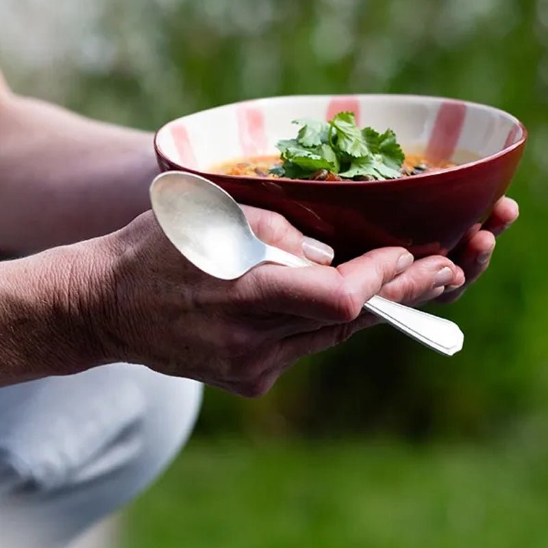 Handmade Ceramic Pasta/Salad Nourish Bowl