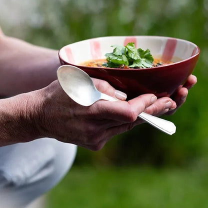 Handmade Ceramic Pasta/Salad Nourish Bowl