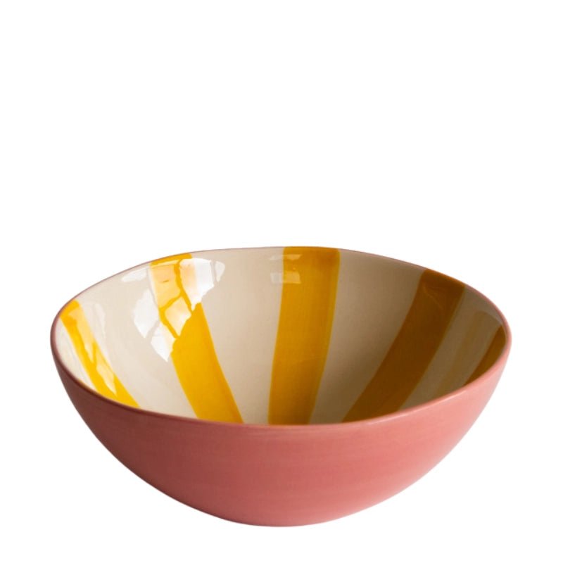 Handmade Ceramic Pasta/Salad Nourish Bowl