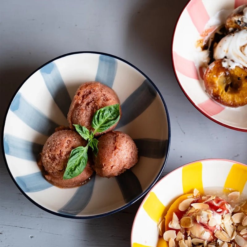 Handmade Ceramic Pasta/Salad Nourish Bowl