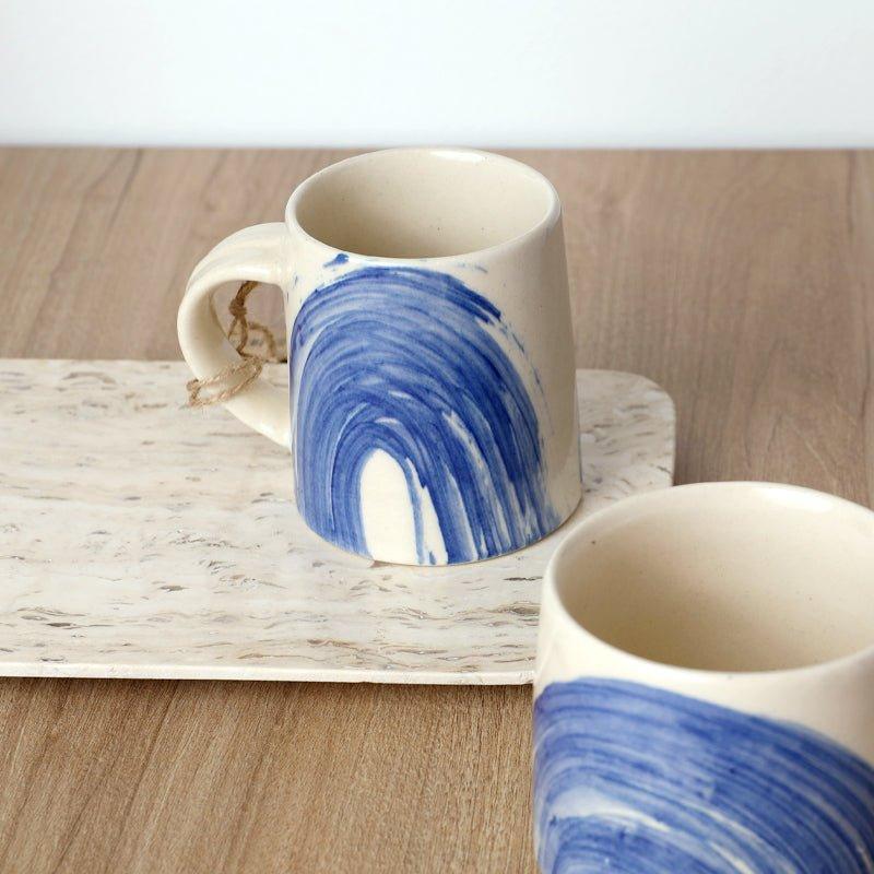 MW Home Brush Stroke Chai Mug - Waha Lifestyle