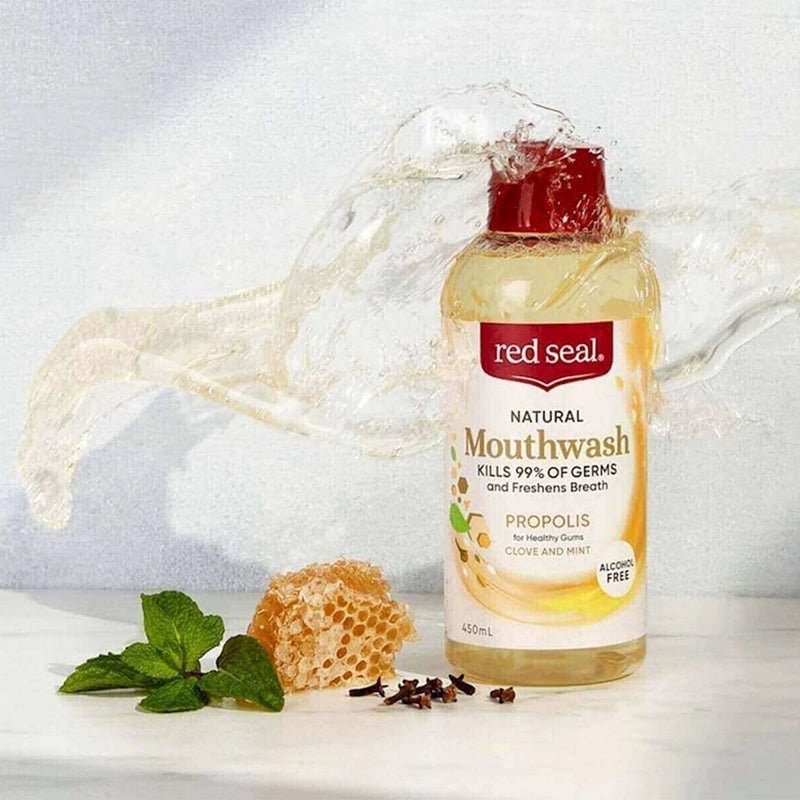 Natural Propolis Mouthwash with Clove &amp; Mint Flavor - Waha Lifestyle