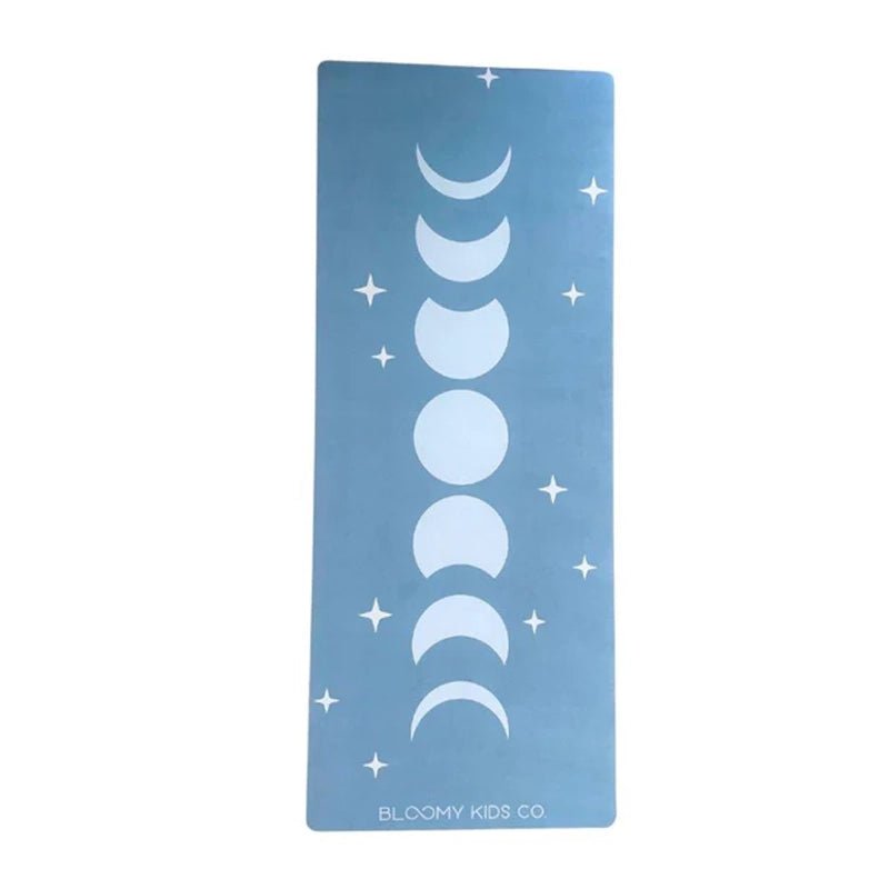 Natural Rubber Non - Slip Yoga Mat - Moon Phases - Waha Lifestyle