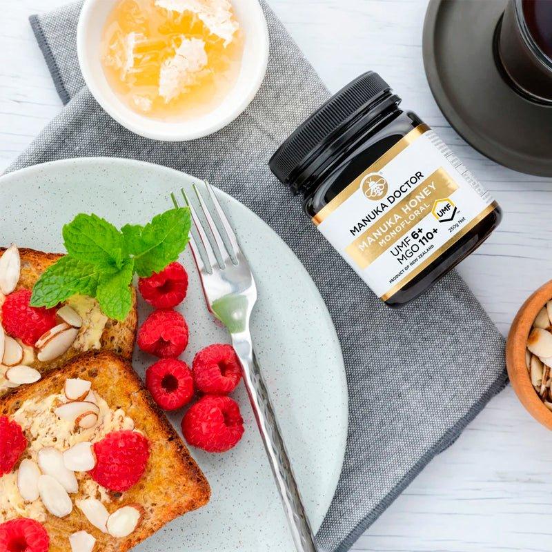 New Zealand Manuka Honey Monofloral UMF+6 - 250g + Free Gift - Waha Lifestyle