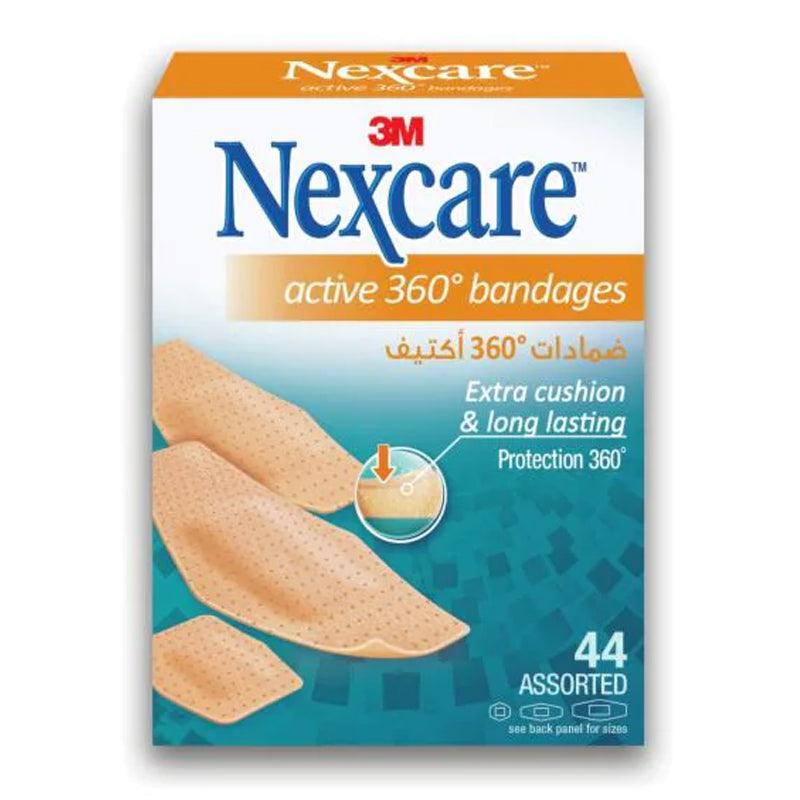 Nexcare Active 360 Bandages - 44pcs - Waha Lifestyle