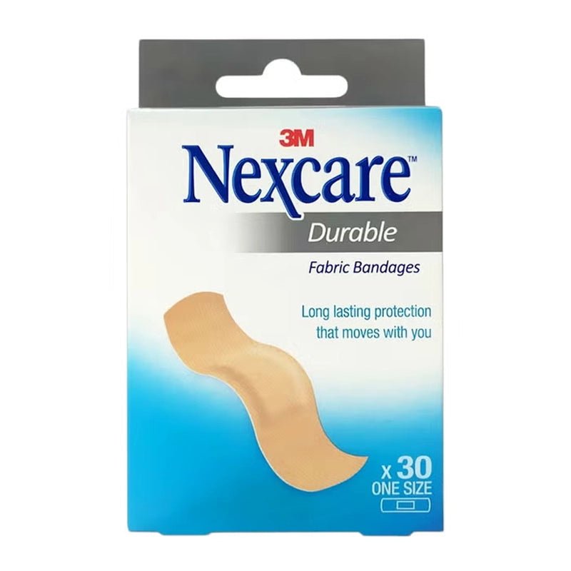 Nexcare Durable Fabric Bandages - 30pcs