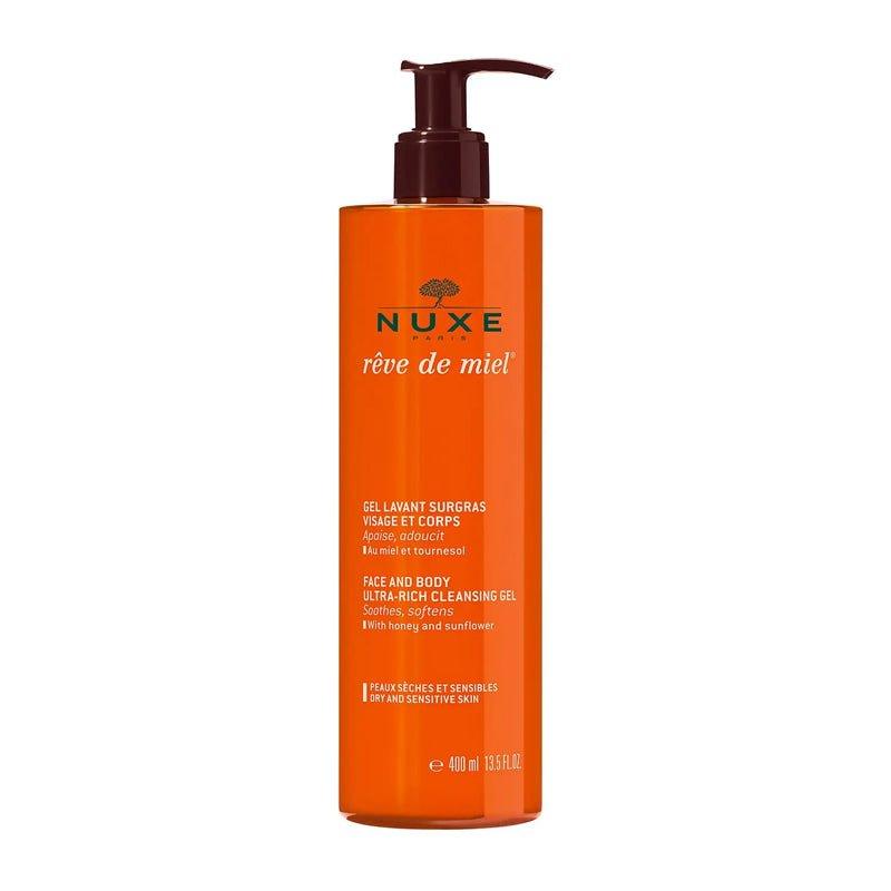 Nuxe Reve De Miel Face &amp; Body Cleansing Gel - 400ml - Waha Lifestyle