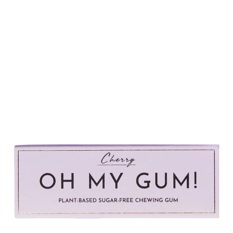 Cherry Plant-Based Sugar-free Chewing Gum - 10pcs