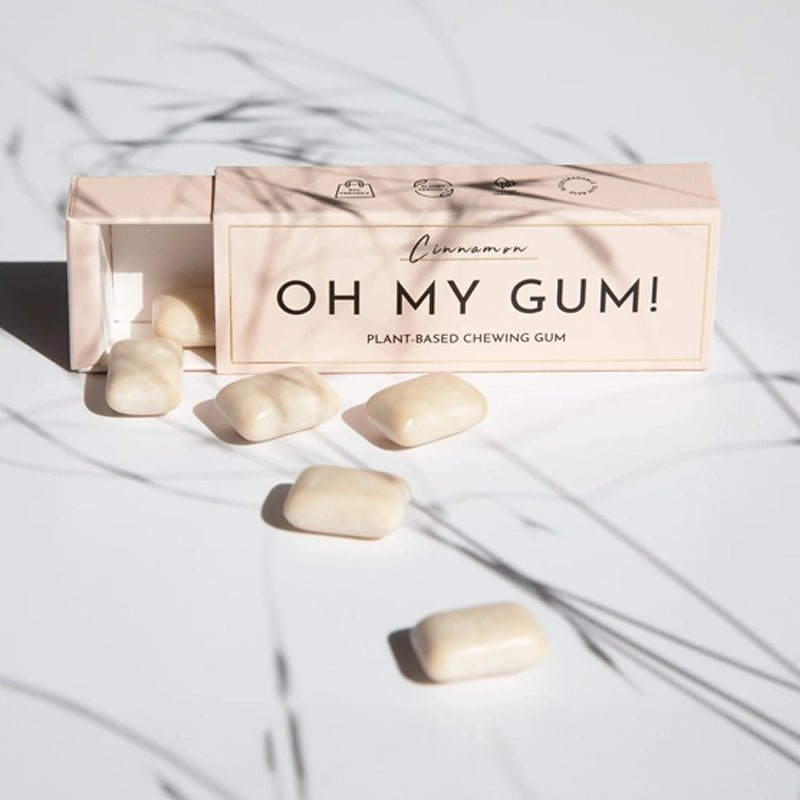 Cinnamon Plant-Based Sugar-free Chewing Gum - 10pcs