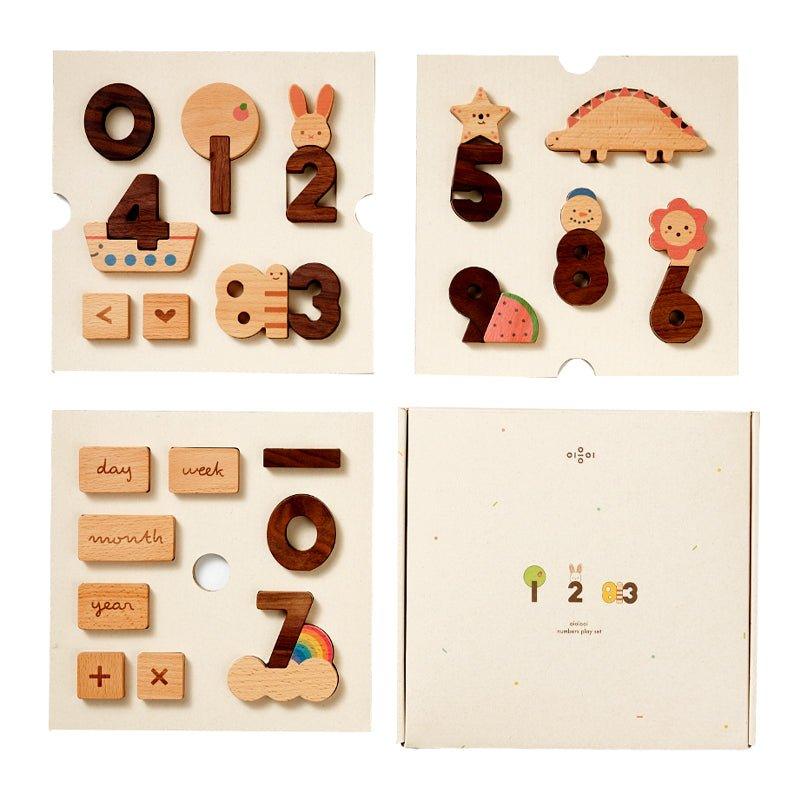 Oioiooi Numbers Play Block Set - Waha Lifestyle