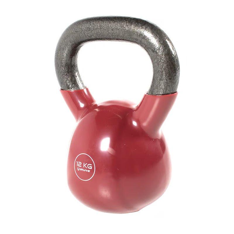 Olive Fitness Vinyl Kettlebell - 12Kg - Waha Lifestyle