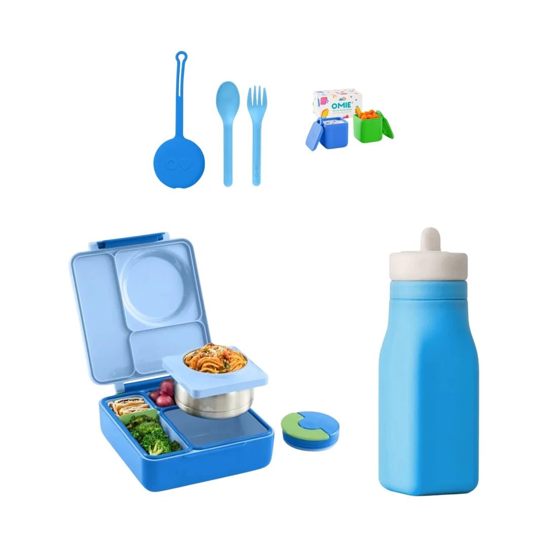 OMIE LIFE OmieLife All-in-One Kids Lunch Bundle Set – 4pcs in Kuwait - Waha Lifestyle