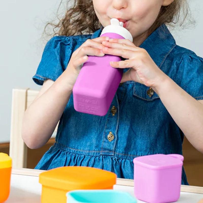 OmieLife Silicone Kids Water Bottle - 255ml - Waha Lifestyle