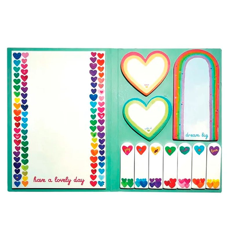 Side Notes Sticky Tab Note Pad Set