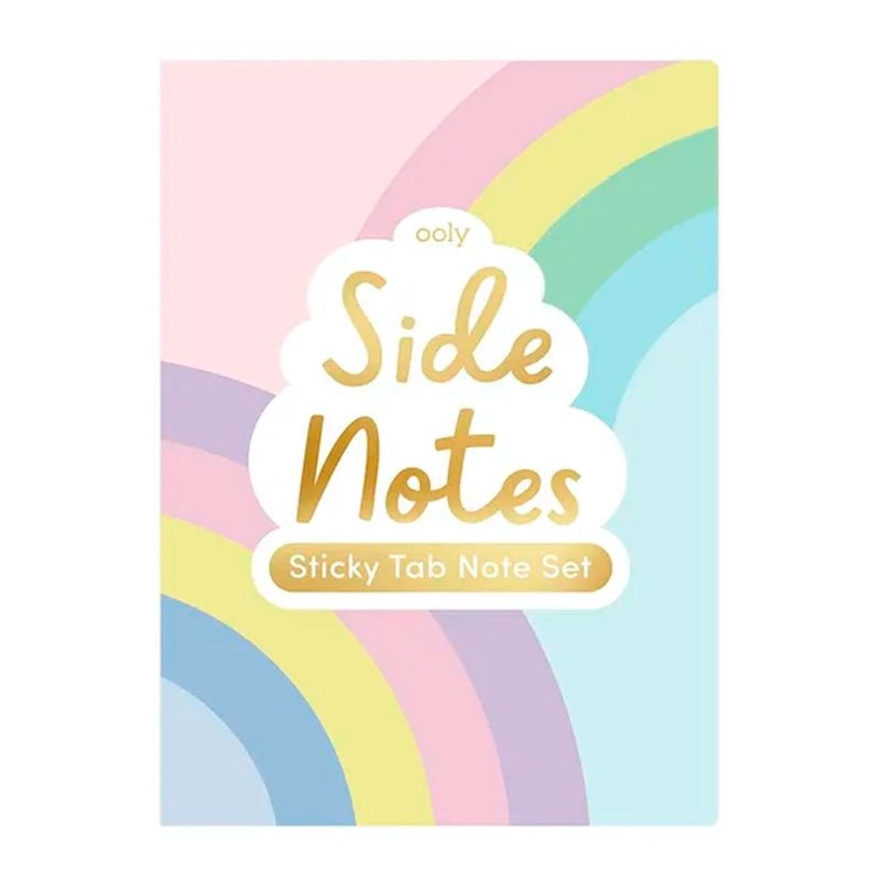 Side Notes Sticky Tab Note Pad Set