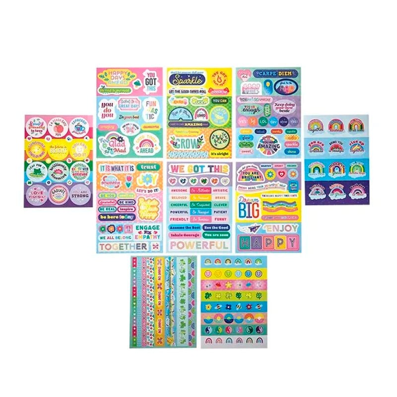 Stickiville Great To Motivate Sticker Book  - 10pages