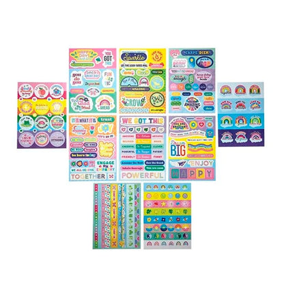 Stickiville Great To Motivate Sticker Book  - 10pages