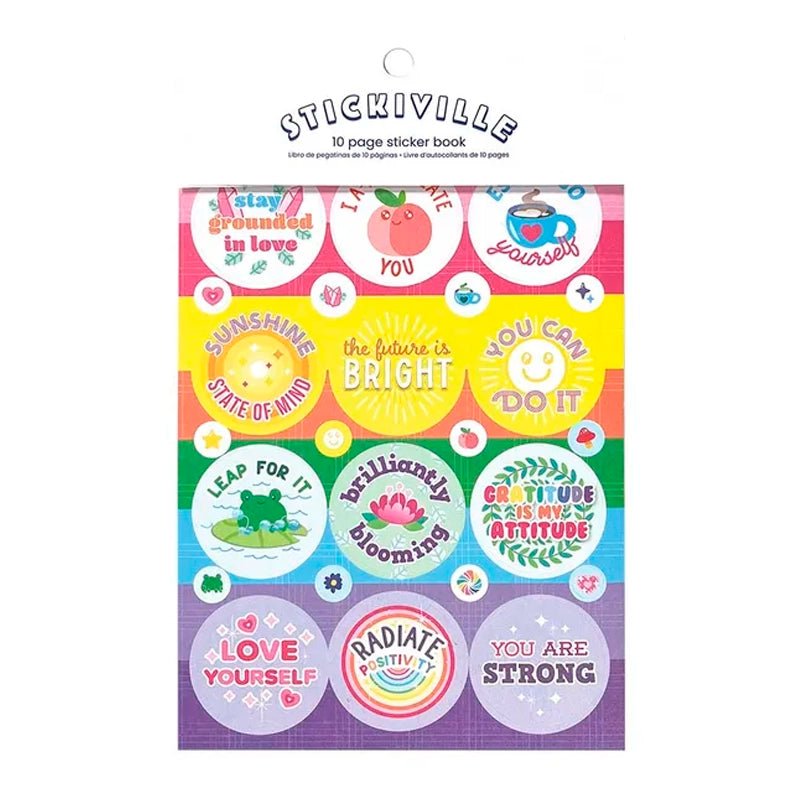 Stickiville Great To Motivate Sticker Book  - 10pages